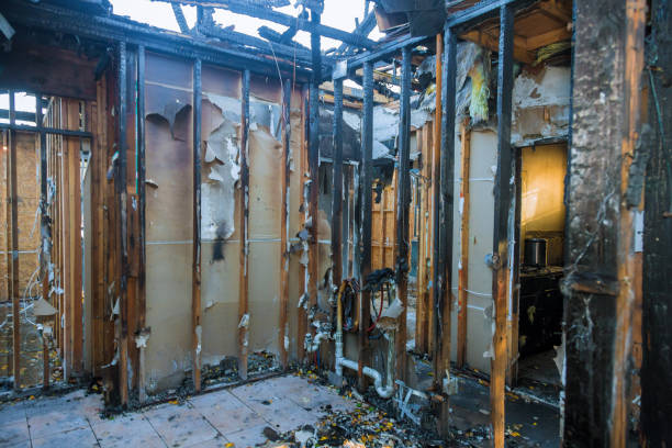 Professional Soot Cleanup technician working in Winters, CA